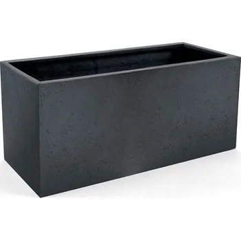 Květináč Luca Lifestyle Grigio truhlík, květináč Rozměry: 60x20x20 cm, Barva květináče: Anthracite