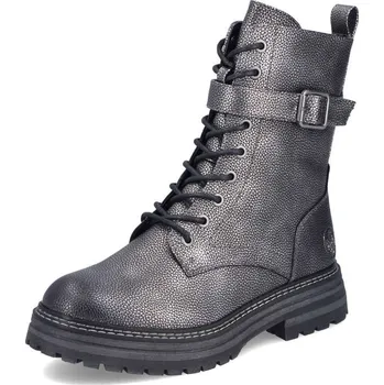 Dámské kozačky Dámská kotníková obuv RIEKER 93024-90 šedá W5 42