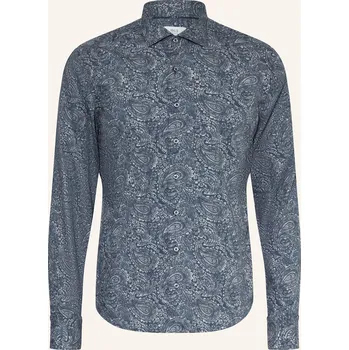 Pánská košile 1863 By Eterna Pánská Košile Slim Fit, tmavě modrá, 42