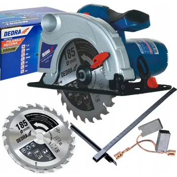 Okružní pila Ruční okružní pila 1500W 185mm DEDRA DED7925