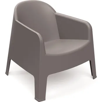 Lazy Momo Židle - křeslo MILANE 745x730x735 mm Barva: Taupe