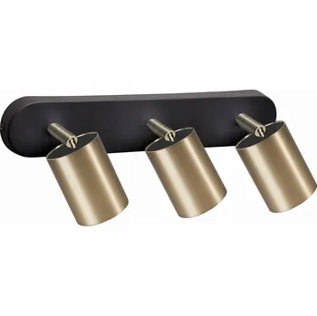 Obdélníkové nástěnné svítidlo Nowodvorski černé, žluté