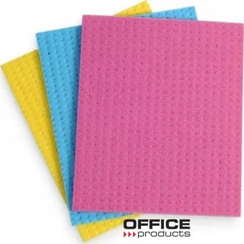Utěrka Office celulózové Utěrka v balení po 3 kusech ks vícebarevné