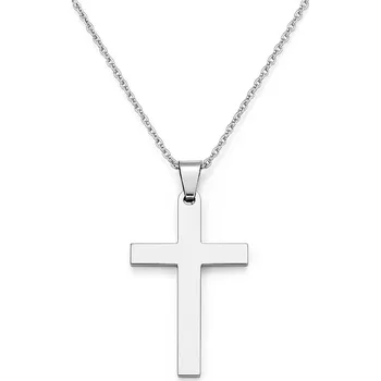 Náhrdelník Náhrdelník křížek 5,2 cm z chirurgické oceli S209060