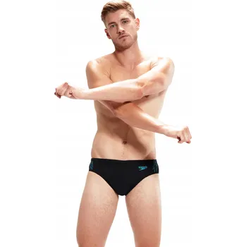 Slipy Pánské plavkové slipy Speedo černé, velikost 42