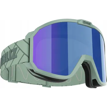 Sluneční brýle Brýle Bliz Rave matt GREEN/ BROWN WITH BLUE MULTI LENS KAT.3