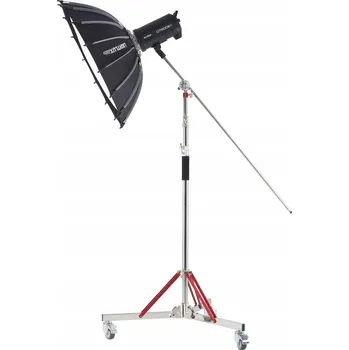 Stativ SucceBuy Fotografický stativ 146,3-298,7 cm s nastavitelnou výškou a kolečky