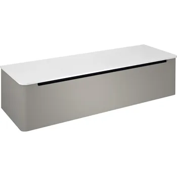 Koupelnový nábytek SAPHO KERALA umyvadlová skříňka 140x35x47,5cm, 1x zásuvka, agila