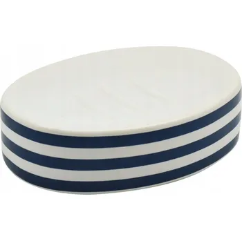 Mýdlenka Mýdlenka volně stojící Harbour Housewares, bílá/modrá, keramika