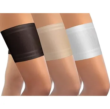 Dámské punčochy Pásky na stehna Thigh Bands hladké - Sesto Senso Barva: černá, Velikost: 70-75 cm