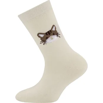 Ewers Socken Katze elfenbein 35-38