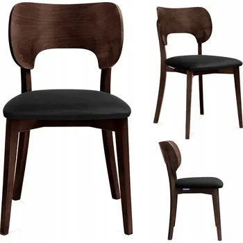 Jídelní židle Židle Konsimo, černá látka, 1 ks