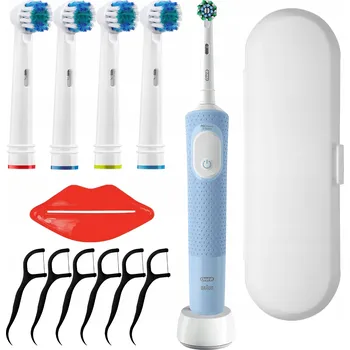 Elektrický zubní kartáček Kartáček Oral-B Vitality PRO D103 CrossAction Modrý