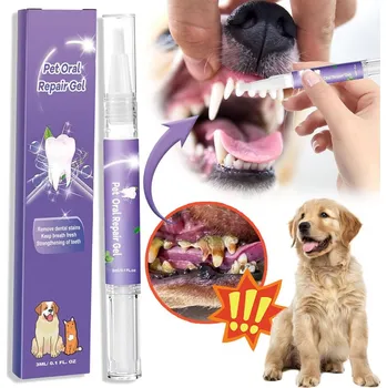 Gel pro opravu ústní dutiny pro domácí zvířata odstraňující zabarvení 3 ml