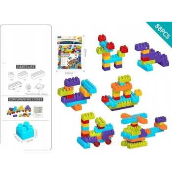 ostatní stavebnice Stavebnice 88 dílů /Merkpol