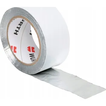 Lepicí páska Hliníková lepicí páska ADHTPE, 50 mm x 50 m, nehořlavá - Würth