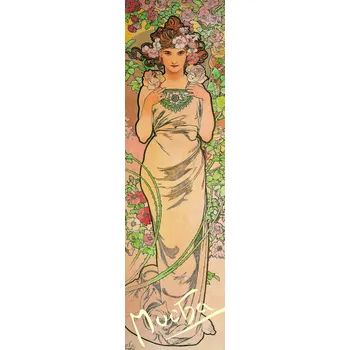 Záložka Záložka do knihy Alfons Mucha - Růže