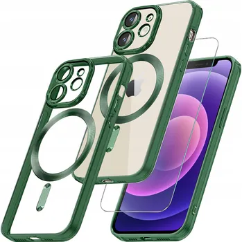 Pouzdro na mobilní telefon Zadní Kryt KrainaGSM pro Apple iPhone 12 zelený