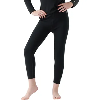 Chlapecké tričko Dětské funkční spodky Smartwool Kids' Classic Thermal Merino Base Layer Bottom Dětská velikost: XL / Barva: černá