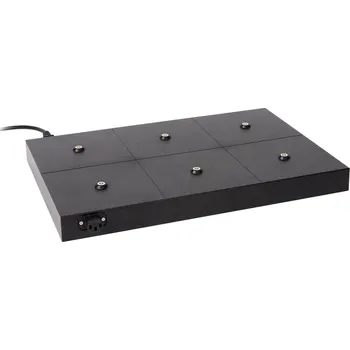 Lampička Lucide THE DOCK – Bezdrátová nabíjecí stanice – Max. 6 lamp – černý