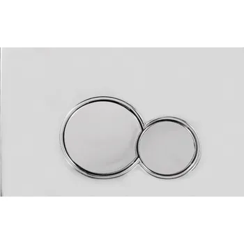 Splachovací tlačítko Tlačítko Simba chromové, kompatibilní s rámem WC Geberit Duofix Delta UP100