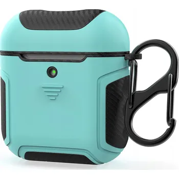 Pouzdro na mobilní telefon Flipové Pouzdro Amazon pro Apple AirPods 1/2 zelené