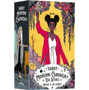 Tarot moderní čarodějky: kniha a 78 karet - Lisa Sterle (2024, brožovaná)