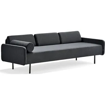 Pohovka Pohovka TRENDY, 3místná, textilní potah, antracitově šedá