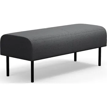 Pohovka Modulární lavice VARIETY, 2místná, potah Blues CSII, antracitová