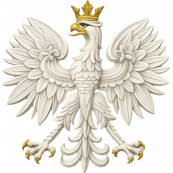 Samolepicí dekorace na vozidlo NÁLEPKA na auto automobil | Bílý Orel v koruně Znak Vlastenecká 14x14