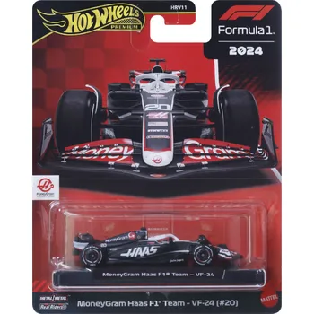 auto na autodráhu Hot Wheels F1 2024 Moneygram Hass F1 Team 20