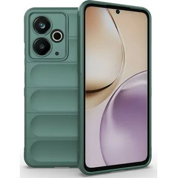 Pouzdro na mobilní telefon Rugg odolný gelový obal na Realme 14T 5G - zelený