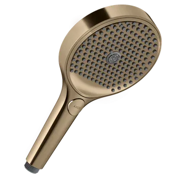 Sprchová hlavice Axor ShowerSolutions - Ruční sprcha 130 3jet, kartáčovaný bronz 39772140