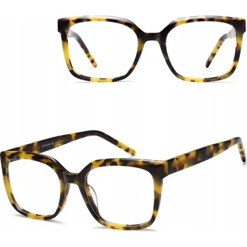 Brýlová obroučka DÁMSKÉ Čtvercové Acetátové Brýle dioptrické obroučky nedioptrické Flexi SUNOPTIC