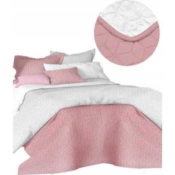 Prostěradlo Přehoz DOMAREX polyester 200 cm x 150 cm růžový