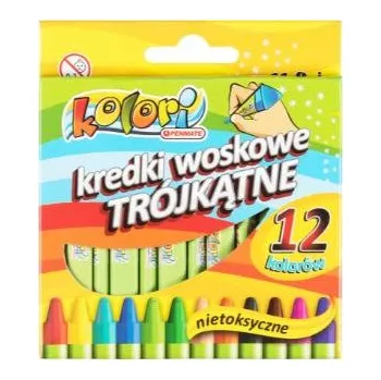 Kresba Voskové pastelky PENMATE Kolori PASTELKY , 12 ks