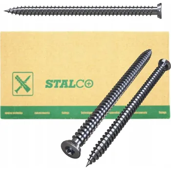 Šroub Stalco Kalené šrouby do zárubní pozink torx 7,5x152mm, 100 Ks