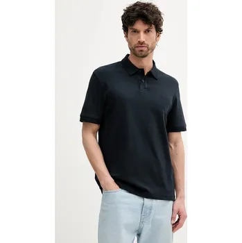 Bavlněné polo tričko BOSS Orange Pe_Interlock 50520109 námořnická modř 59X, vel. M