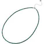 AGATO Minerální náhrdelník z malachitu POL-N07/47L