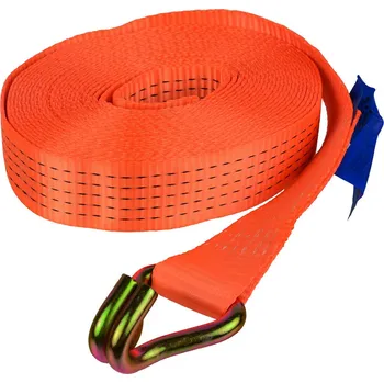 Auto-moto Upínací pásy s hákem 5 tun, 50 mm, různé délky, bez ráčny, Délka: 6 m