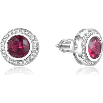 Náušnice AGATO Stříbrné náušnice se zirkony TAGUP1589S