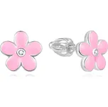 AGATO Stříbrné kytičkové náušnice AGUP1539S-2