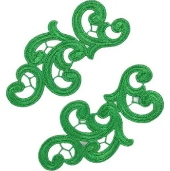 EU Krajková aplikace ORCHID Paris Green