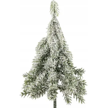 Vánoční stromek Umělý vánoční stromeček, zasněžený, na drátku, 13 cm, 17 cm