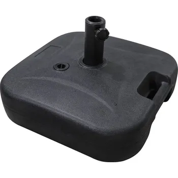 Stojan na slunečník Pískem/vodou plnitelný stojan na slunečník ve více typech - čtyřúhelníkový stojan