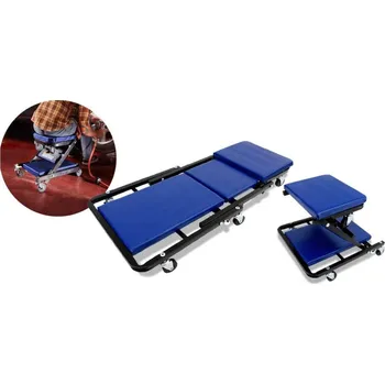 Jídelní židle Přepravní vozík lehátko a opravařská židle