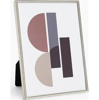 Obraz Kovový rámeček na fotografie grafiky od firmy HAMA, malý, 5 x 8 cm, černý / stříbrný