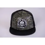 A Kšiltovka TRUCKER BLACK HEART BASTARD SKULL Doplňky-velikost: Onesize