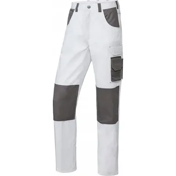 Pracovní obuv Pracovní kalhoty PARKSIDE s vyztuženými koleny, praktické kapsy, velikost vel., bílé