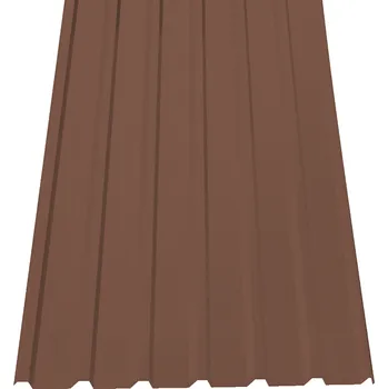 Střešní krytina Satjam Trapezový plech SAT 18 NP polyester 0,5 měděná RAL8023